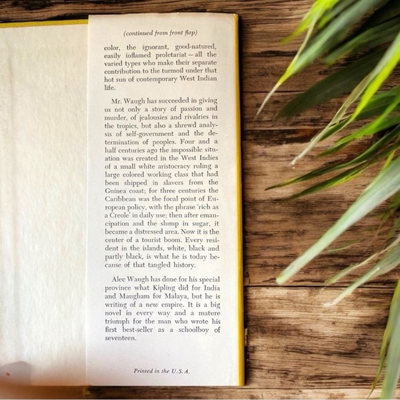 VINTAGE 1955 Island in the Sun by Alec Waugh - Hardback - Picture 8 of 10